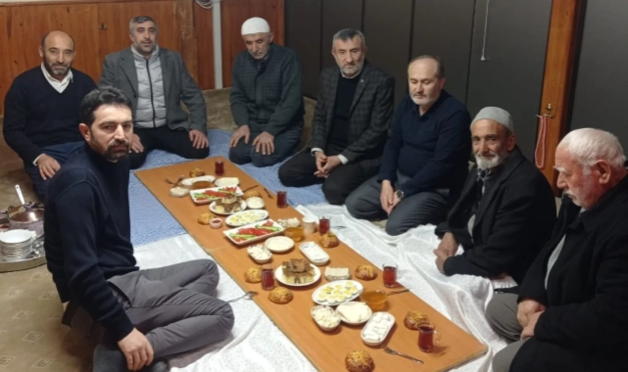 Saygılı Köyü'nde Sabah Namazı Buluşması