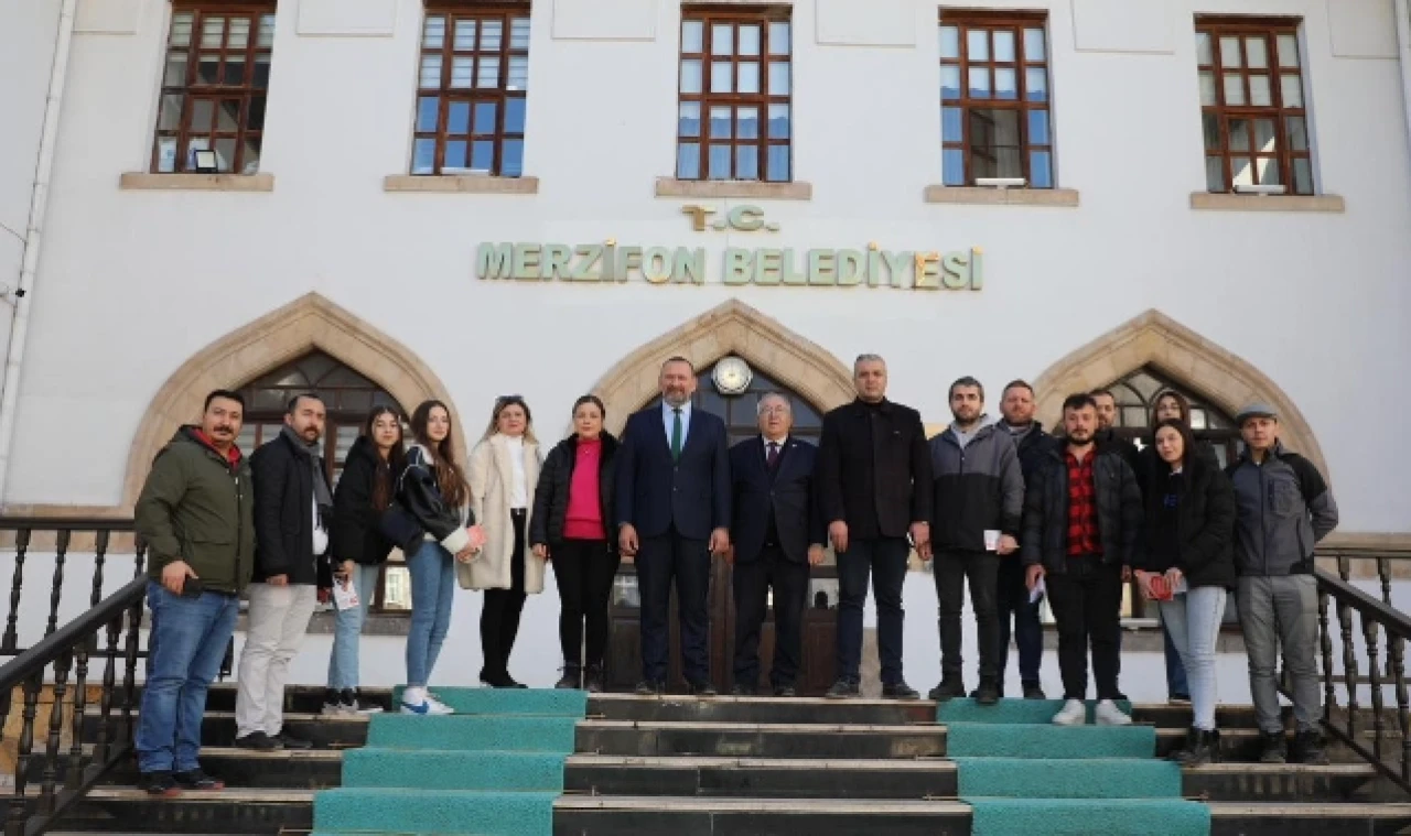 Tunç’tan Merzifon Belediyesi’ne Ziyaret