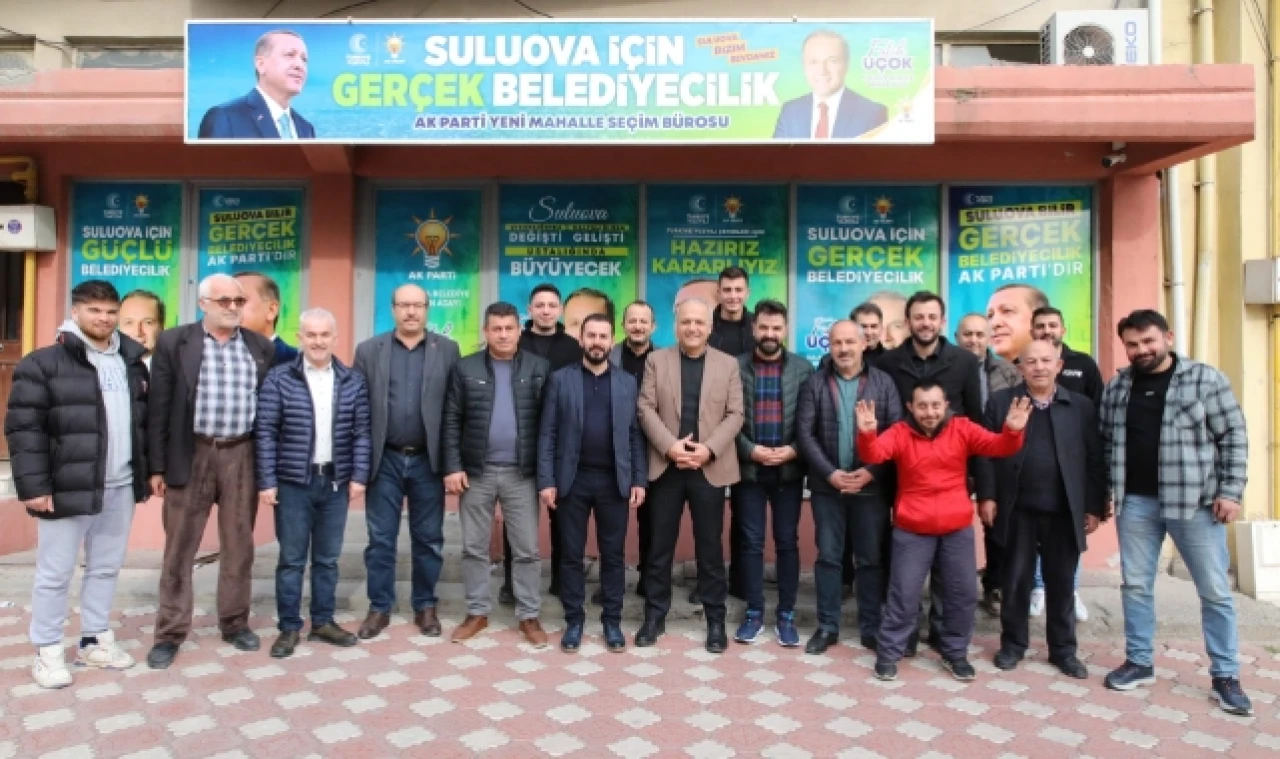 Üçok; “Suluova bilir gerçek belediyecilik AK Parti'dir”