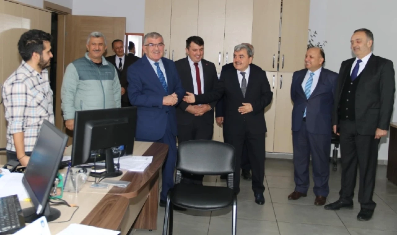 Uyanık’tan Müdür Türkmen’e Ziyaret