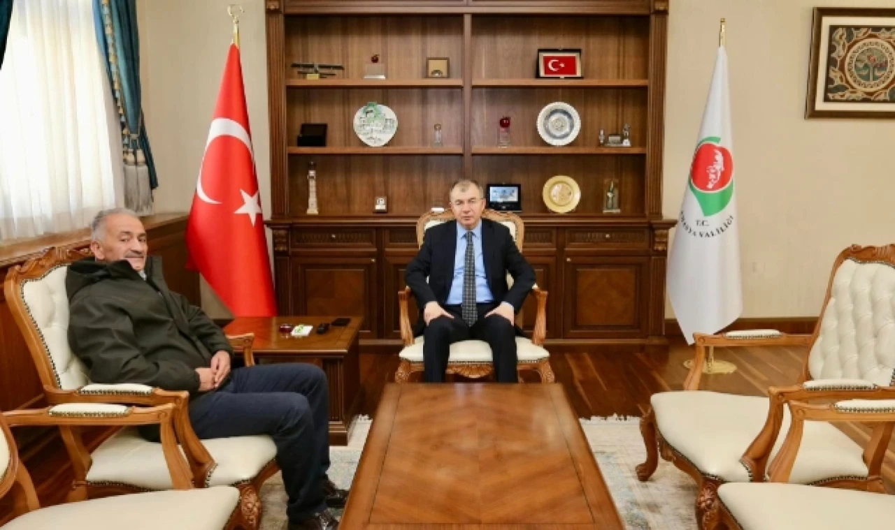 Vali Doruk, Şehit Babasını Makamında Ağırladı