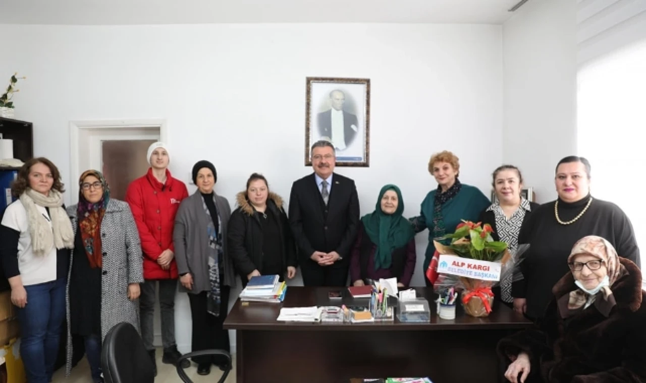 Yardımeli Derneği’nin konuğu oldu