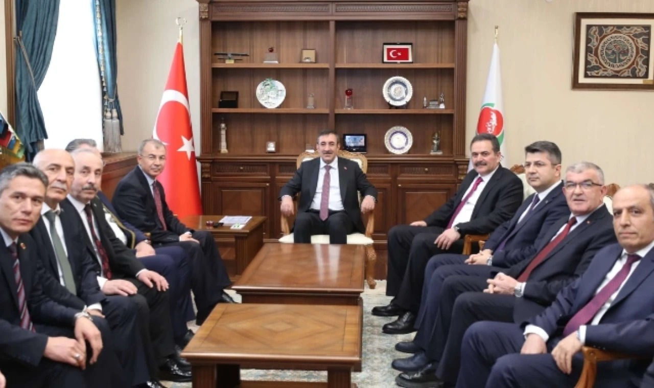 Cumhurbaşkanı Yardımcısı Yılmaz, Doruk’u Ziyaret Etti