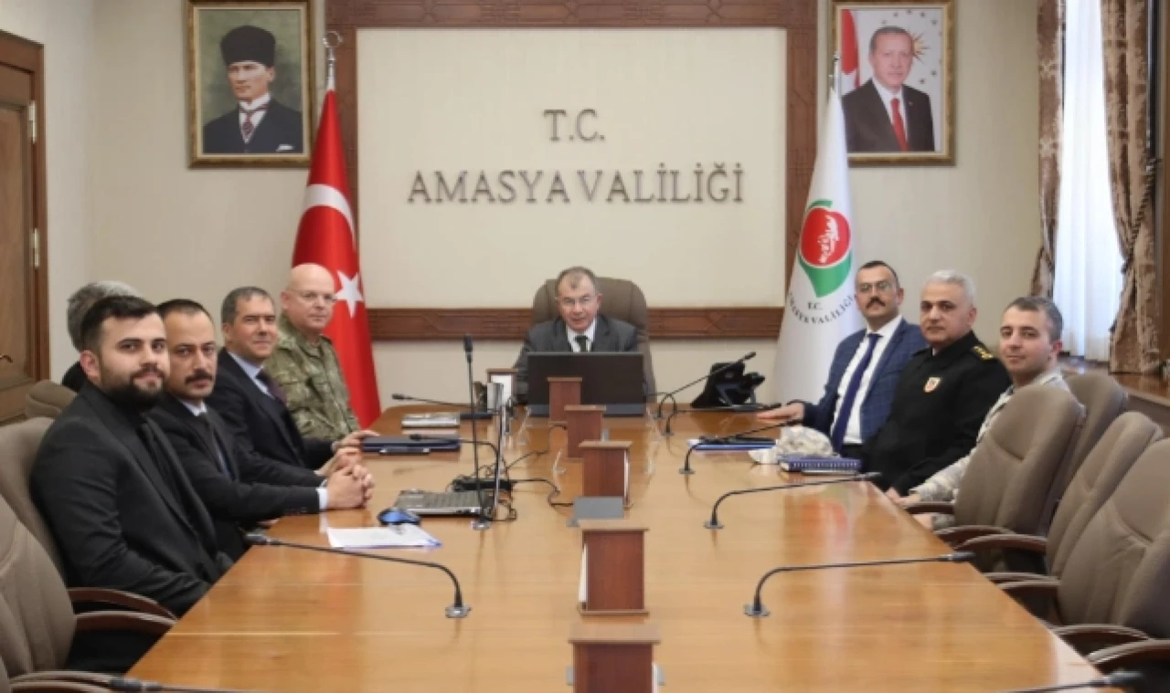 İl Güvenlik ve Asayiş Toplantısı Yapıldı