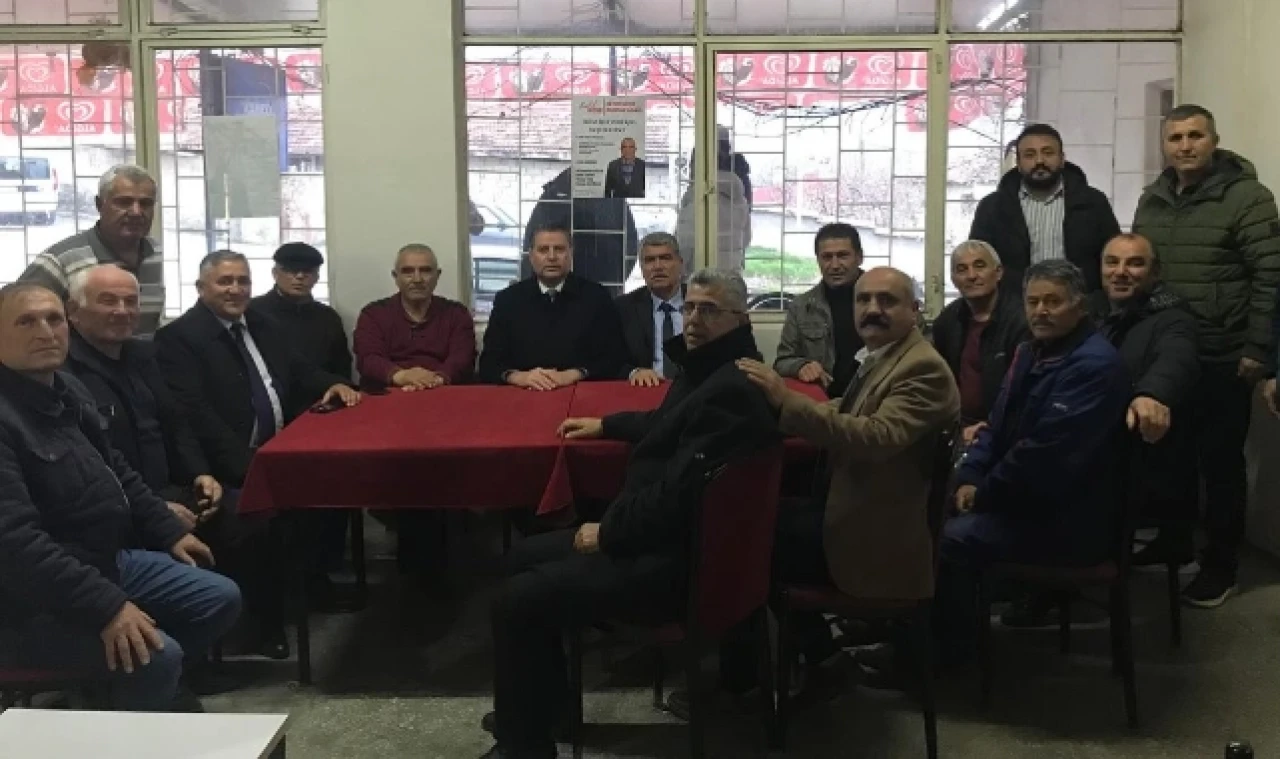 Karagöz, Gümüşhacıköy'de Halk Yürüyüşüne Katıldı