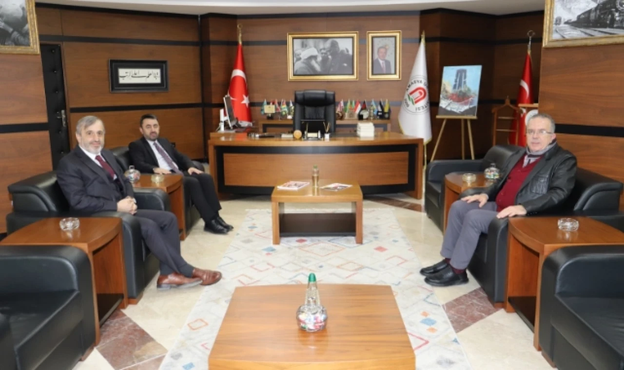 Okuyan’dan Rektör Turabi’ye ziyaret   