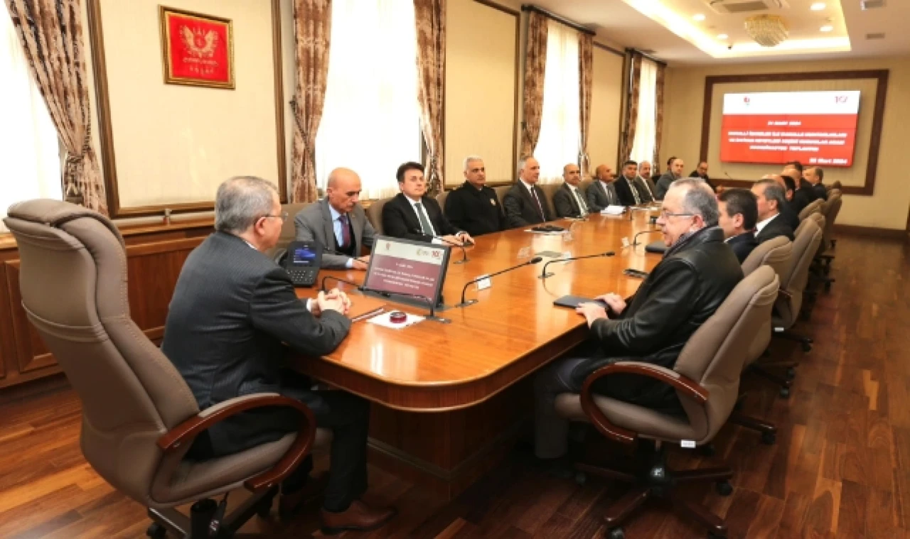 Seçim Güvenliği Toplantısı Yapıldı