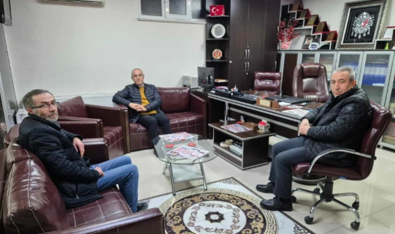 Tekin'den Haber Merkezimize Ziyaret