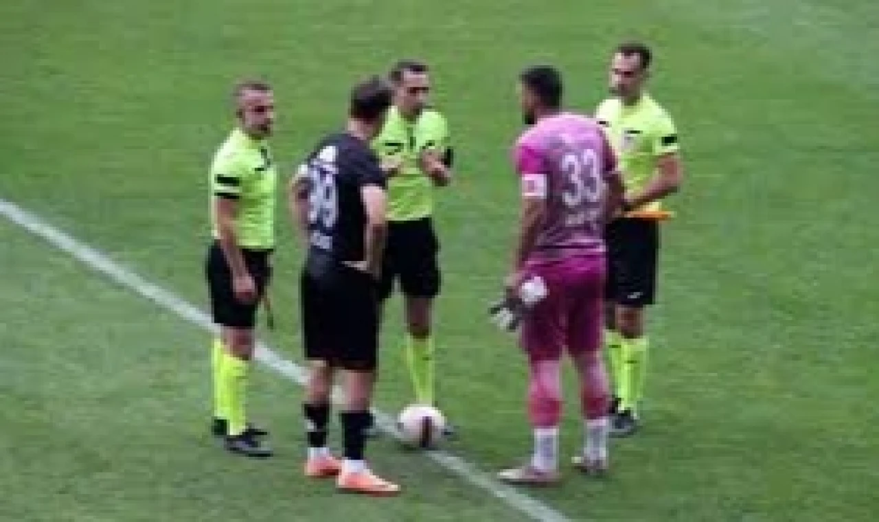 Amasyaspor FK maçında düdük Emre Küçük’te
