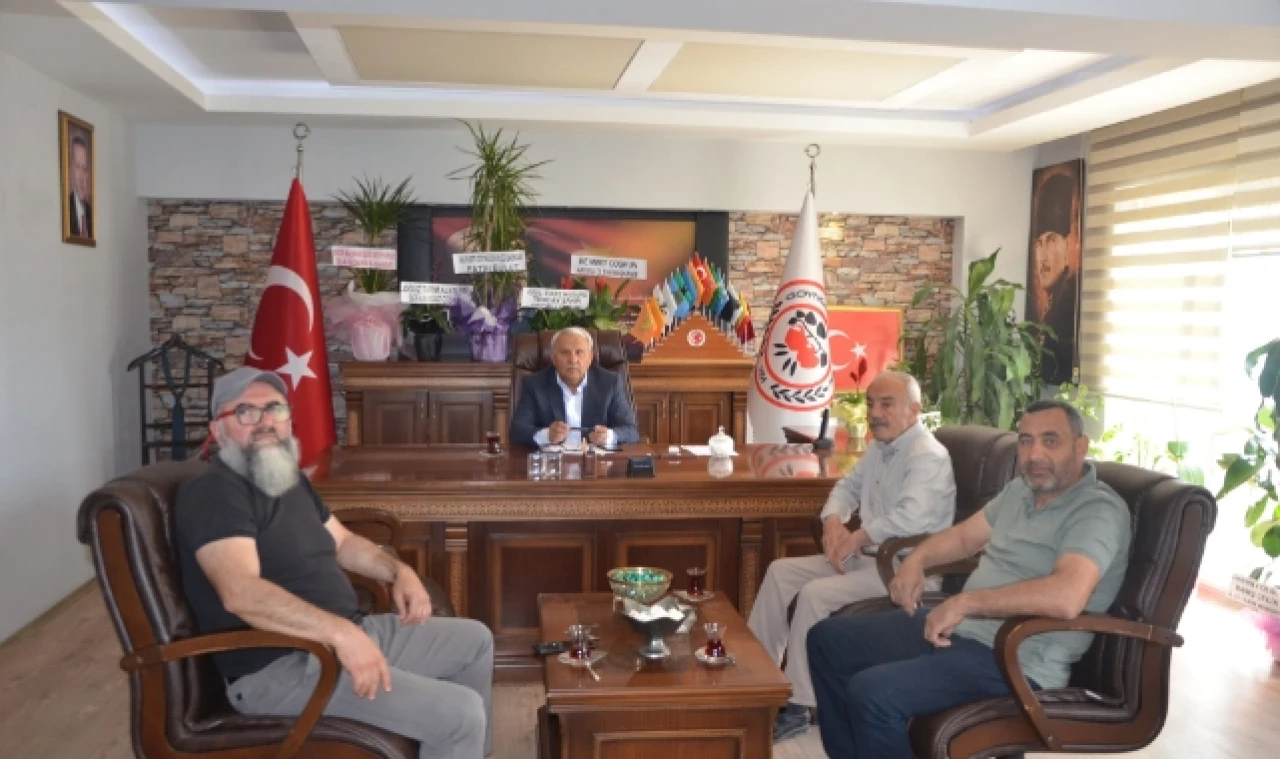 Başkan Şahin'e Hayırlı Olsun Ziyaretleri