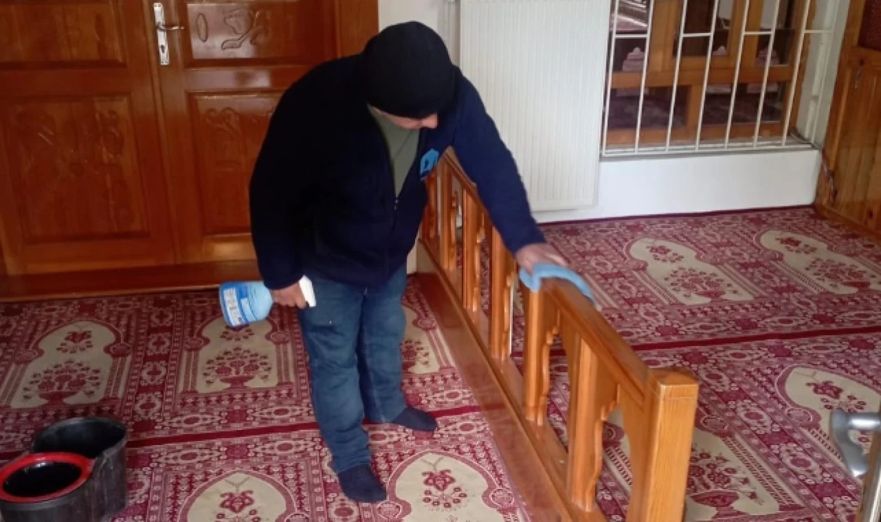 Bayram öncesi yoğun temizlik mesaisi