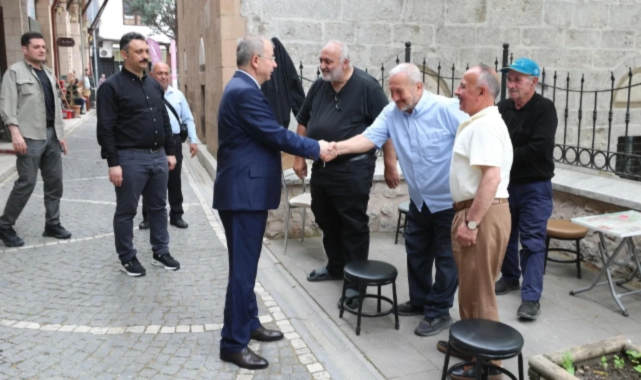 Doruk, Esnaf Ziyaretinde Bulundu