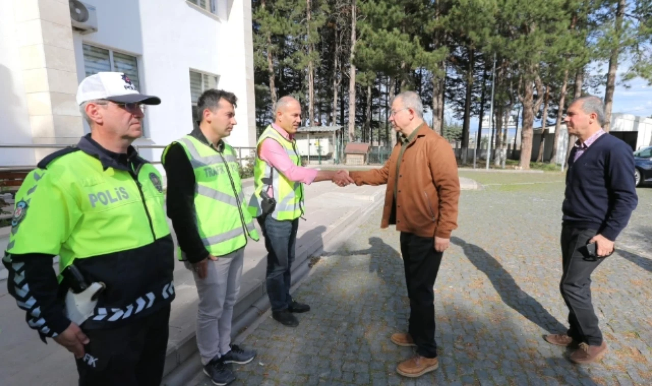 Doruk, Trafik Denetim Faaliyetlerine Katıldı
