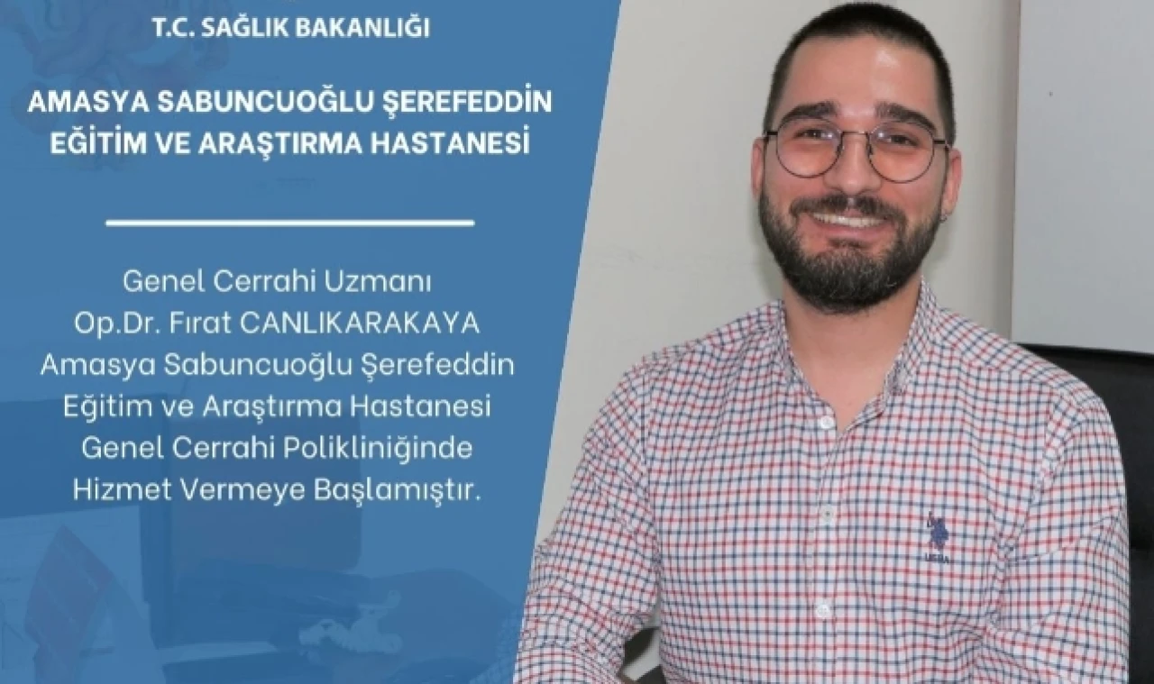Eğitim ve Araştırma Hastanesi'ne 1 Yeni Doktor