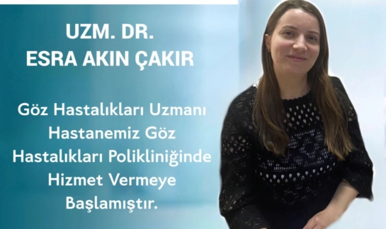Göz Hastalıkları Uzmanı Görevine Başladı