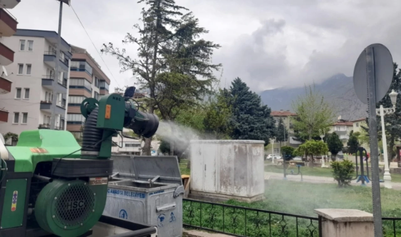 Haşere ve Sineklere Karşı İlaçlama Çalışmaları Sürüyor