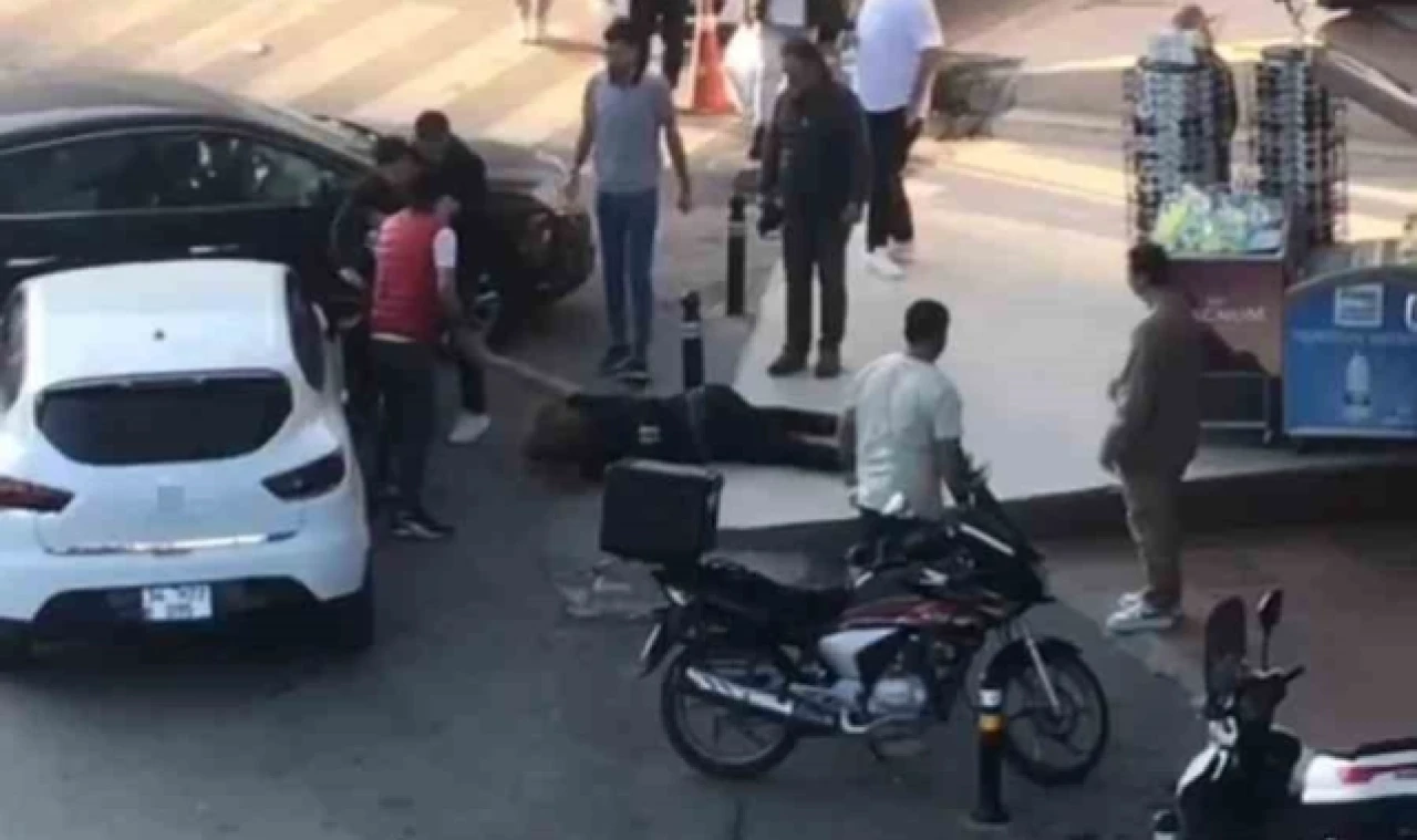 Ortalığı birbirine katan alkollü şahsa meydan dayağı