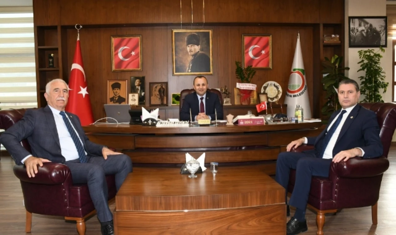 Sevindi, Karagöz ve Durmaz'ı Misafir Etti