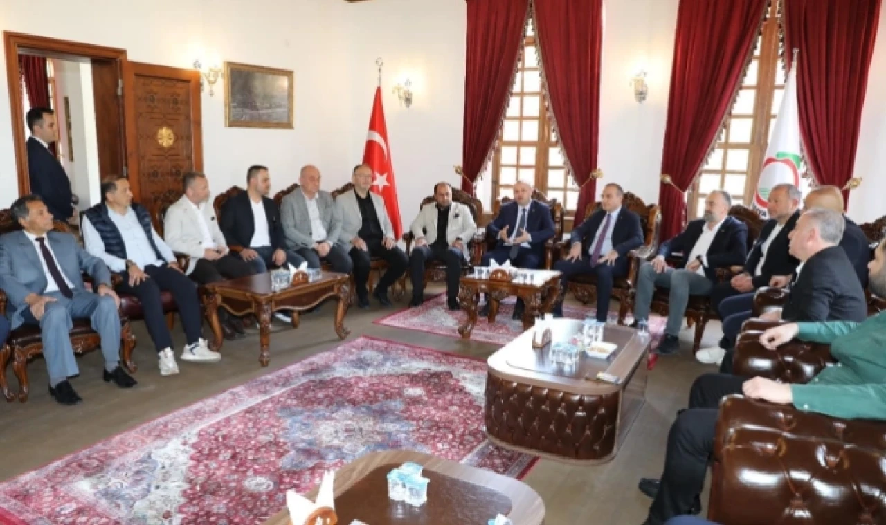 TSO’dan Sevindi’ye Hayırlı Olsun Ziyareti