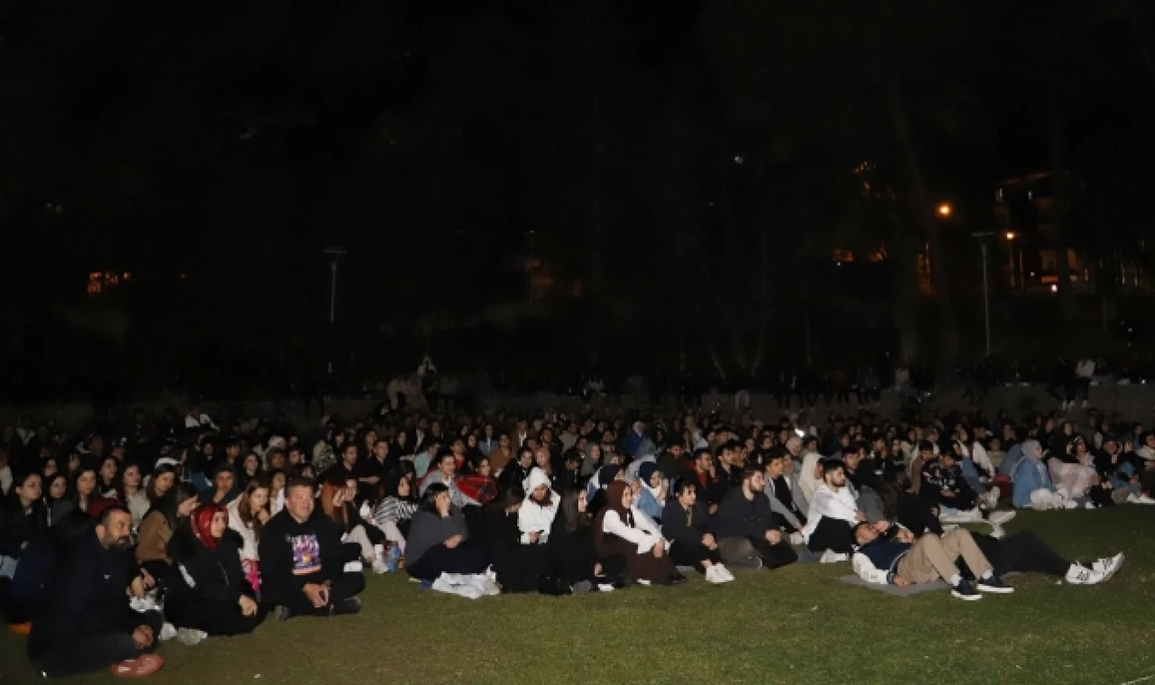Açık Hava Sinema Etkinliği Gerçekleşti