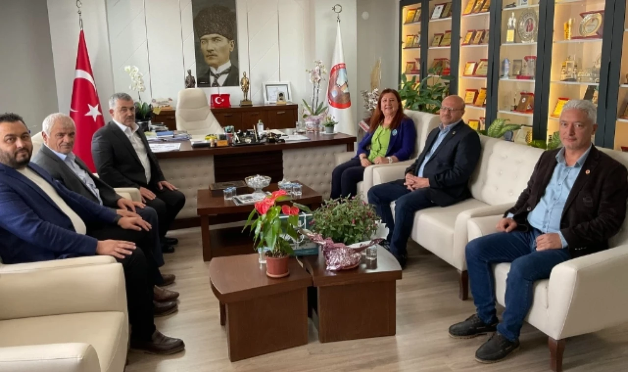 Başkan Özyol, Başkan Demir'i Ağırladı