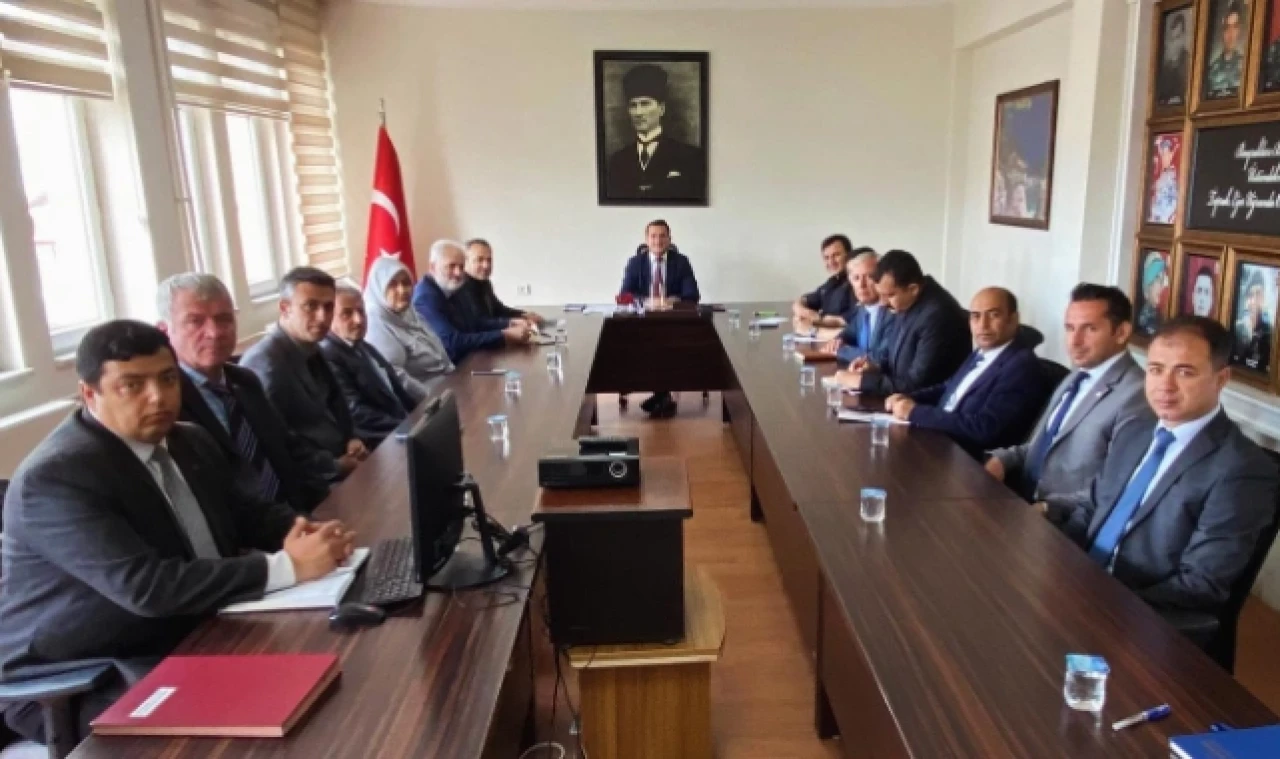 Göynücek’te İlçe İdare Şube Başkanları Toplantısı
