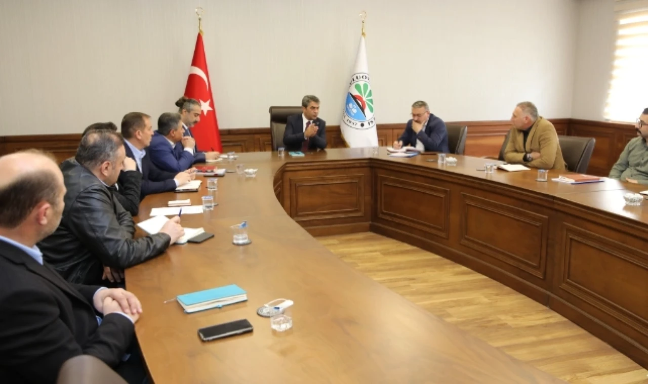 Haftalık İstişare ve Değerlendirme Toplantısı Yapıldı