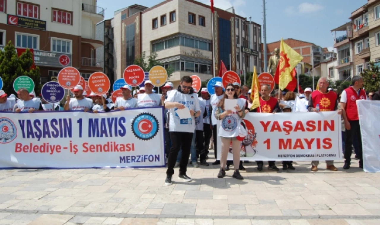 Hem eğlendiler, hem de taleplerini ilettiler