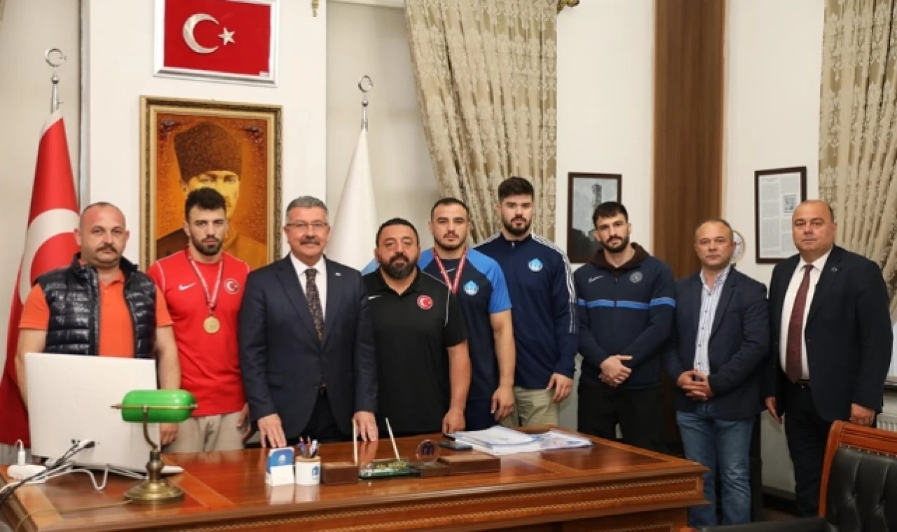 Kargı, Şampiyon Sporcuları Ağırladı