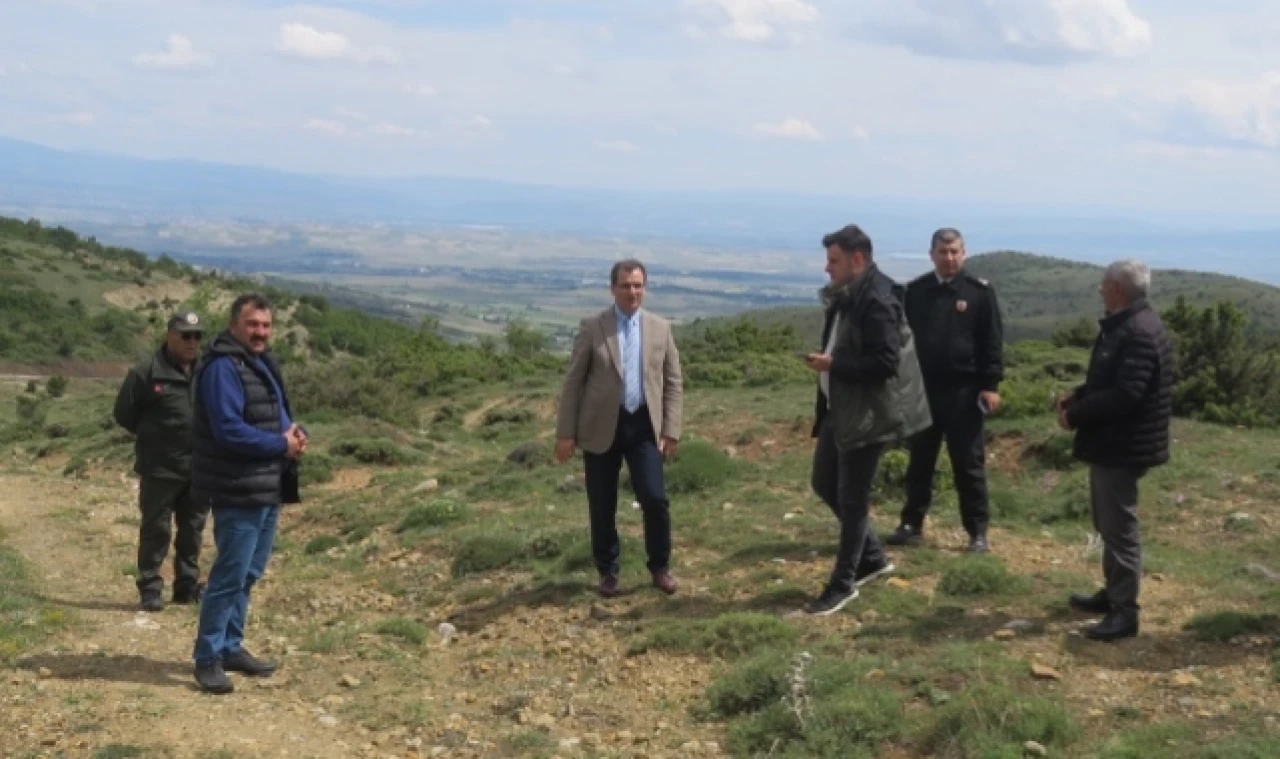 Kuşburnu Yetiştirilecek Alanda İncelemelerde Bulundu