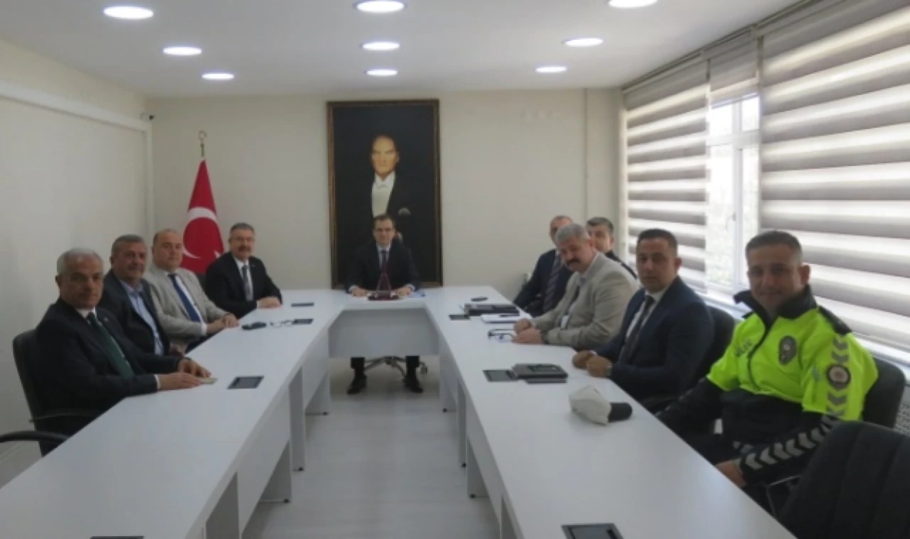 Mayıs Ayı İlçe Trafik Komisyonu Toplantısı Yapıldı
