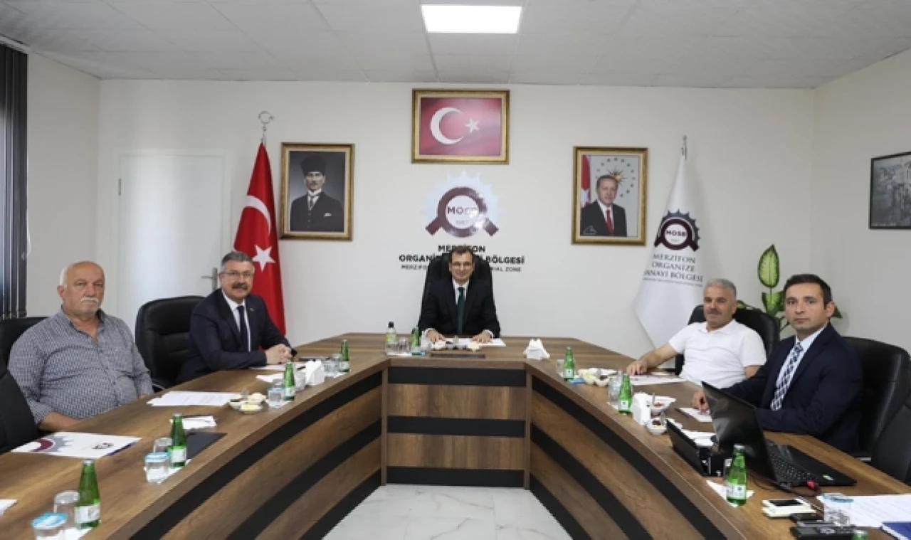 Merzifon OSB Yönetim Kurulu Toplantısı Yapıldı