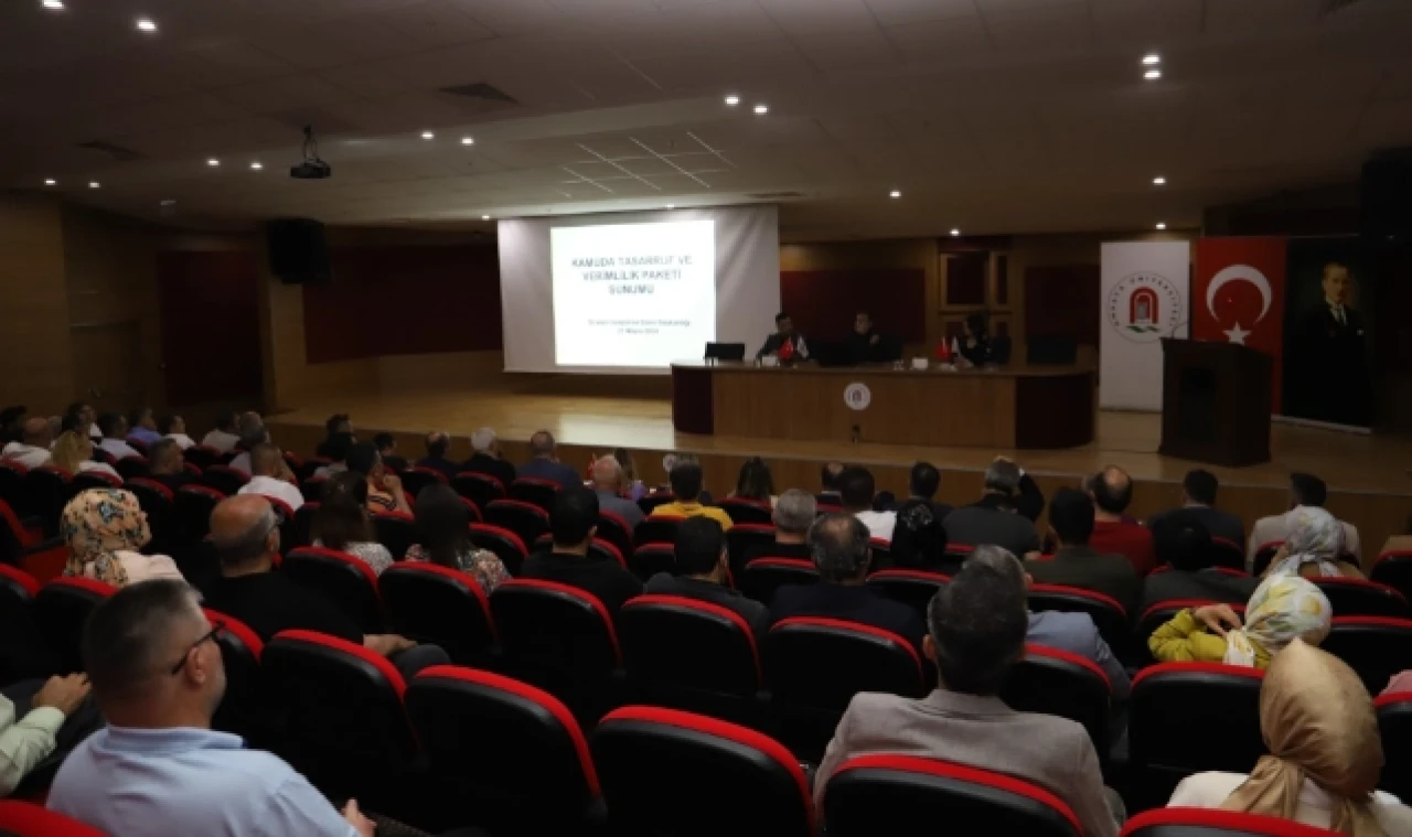 Tasarruf Tedbirleri Toplantısı Gerçekleştirildi