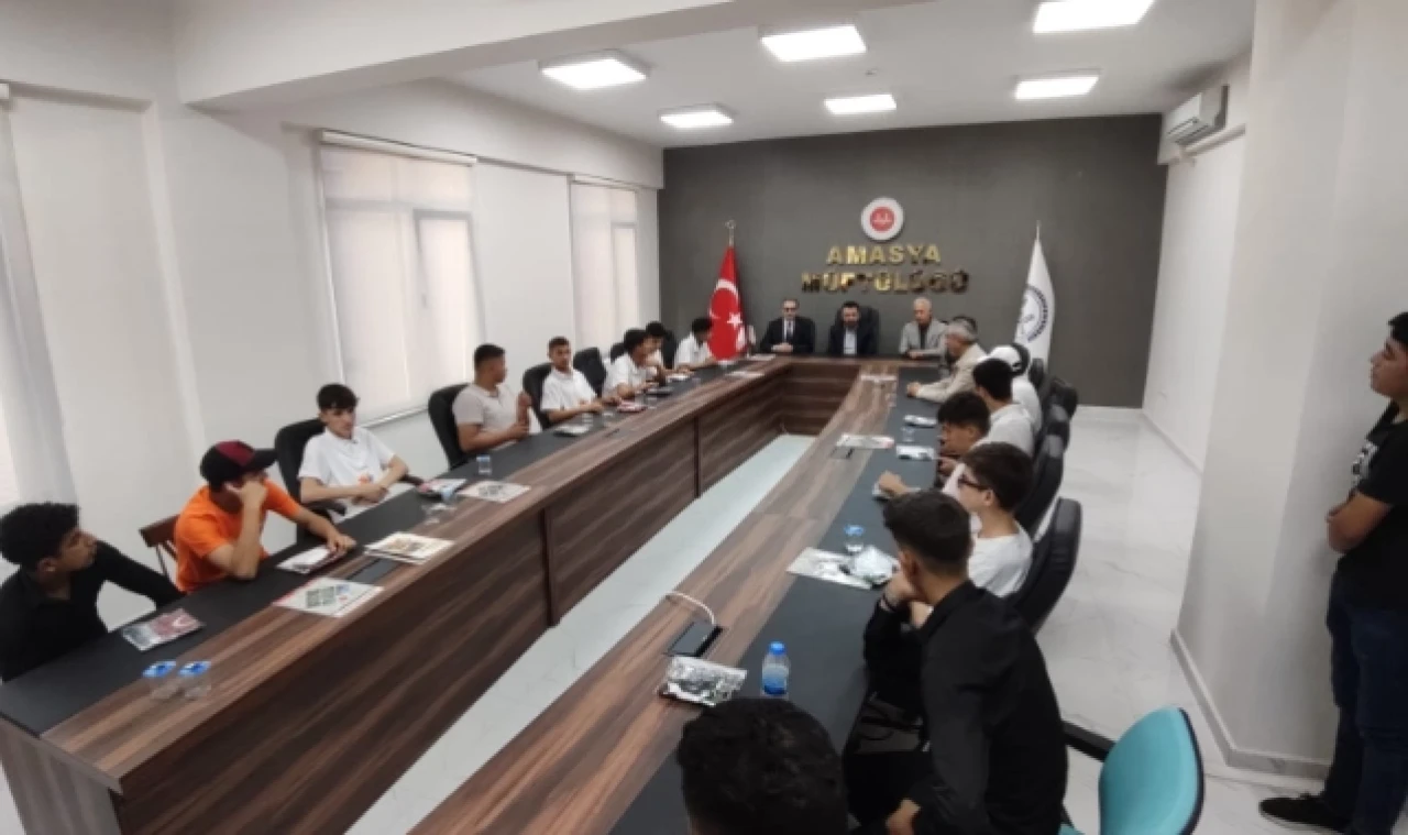 Şanlıurfa İmam Hatip Lisesi Öğrencileri Amasya'ya Geldi