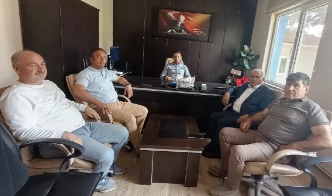 Çelik Şahin'i Misafir Etti