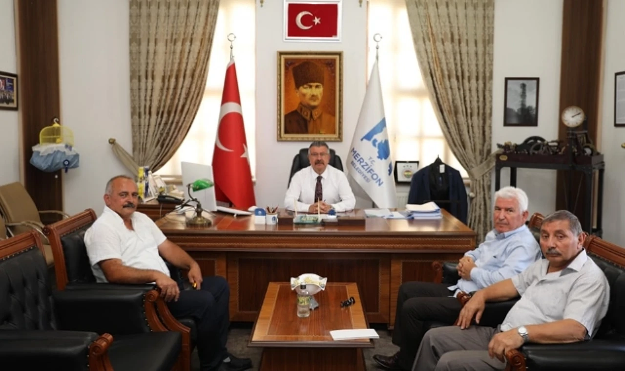 Cesur ve Özgen'den Başkan Kargı'ya Ziyaret