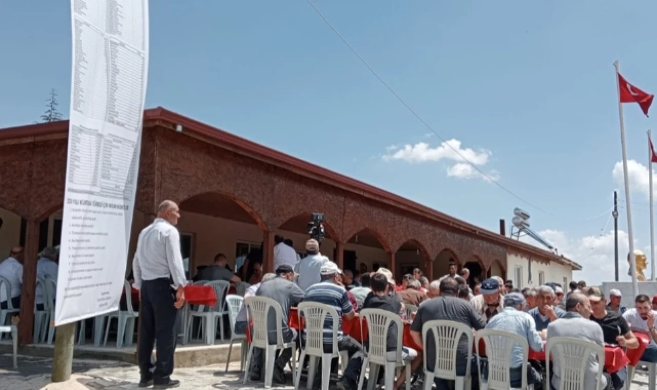 Eymir Köyü'nde Yağmur Duası Yapıldı