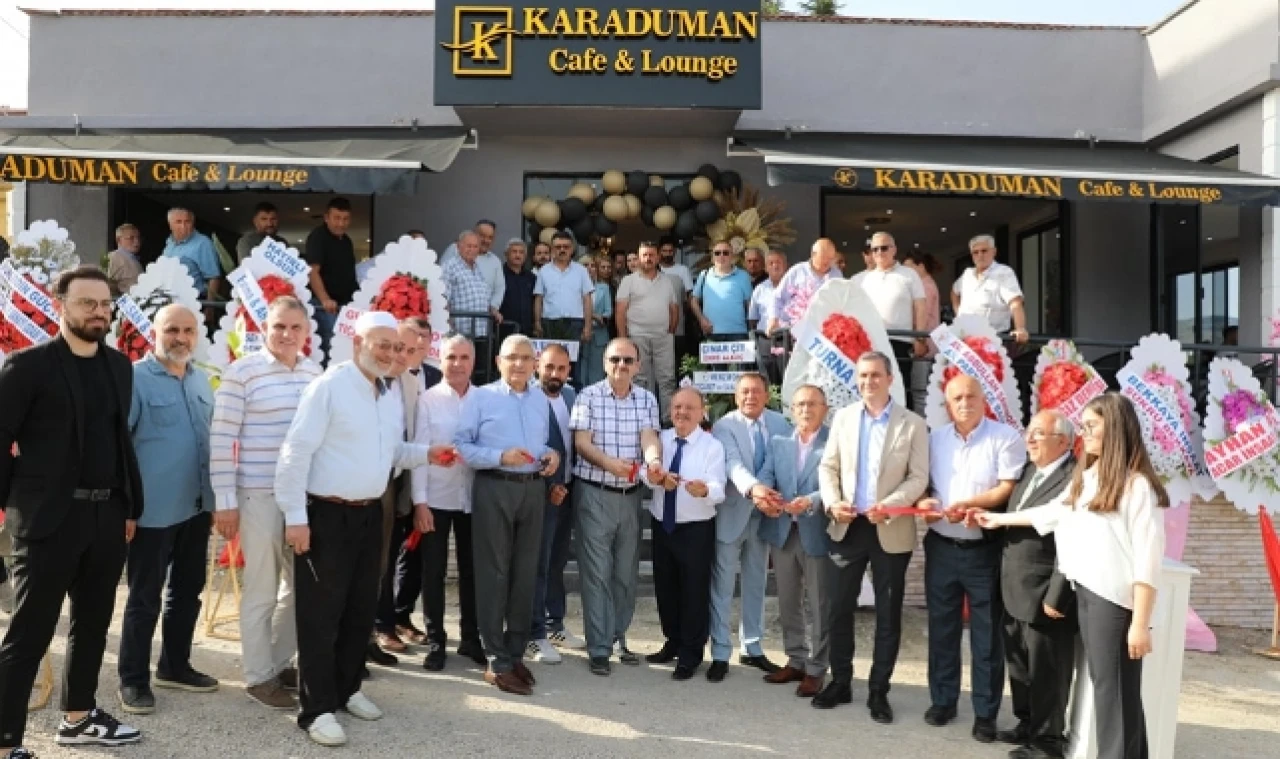 Karaduman Cafe & Lounge açıldı