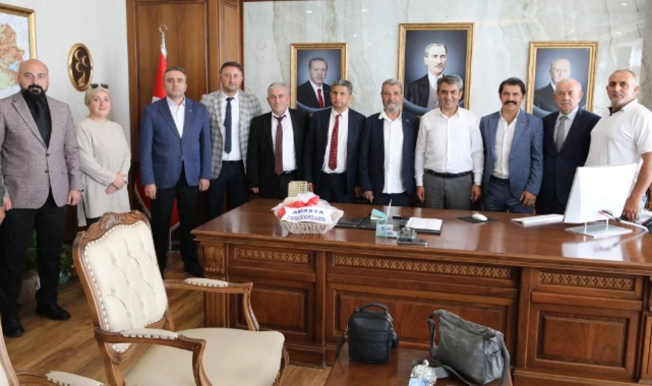 Uzun'a Dernek Başkanlarından Ziyaret