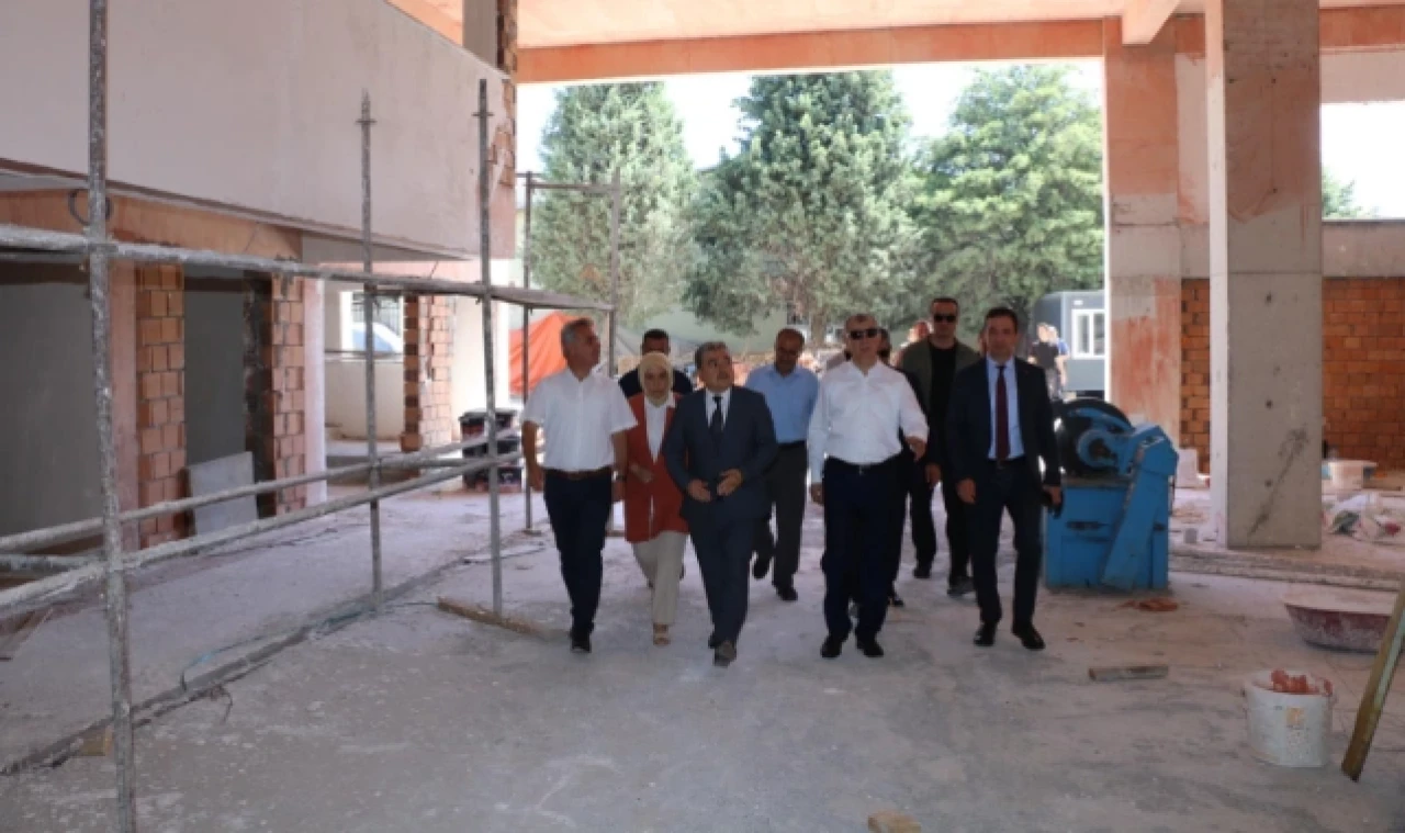Doruk ve Türkmen Çalışmaları Yerinde İnceledi