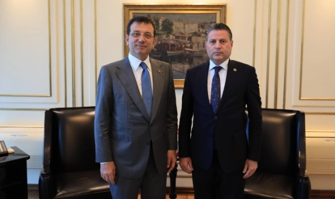 Karagöz, İmamoğlu'nu Ziyaret Etti