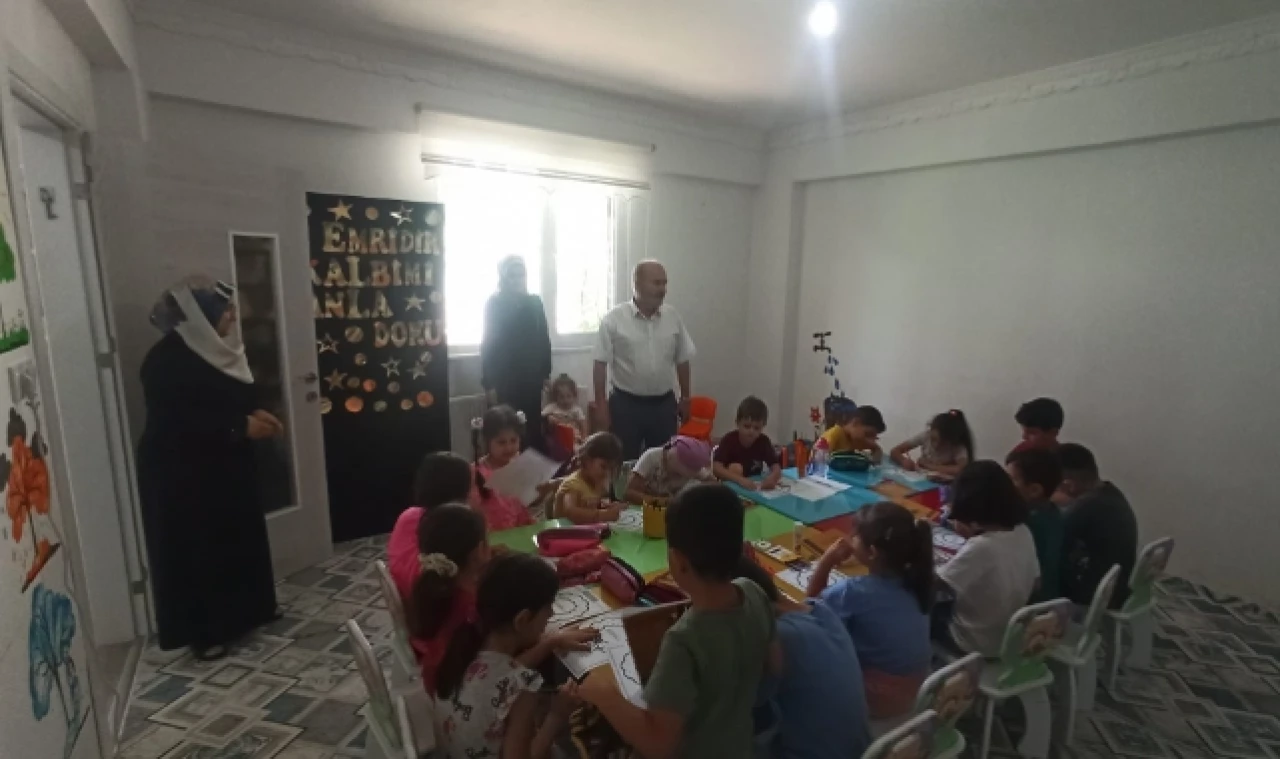 Kaya, Kur'an Kursunu Ziyaret Etti