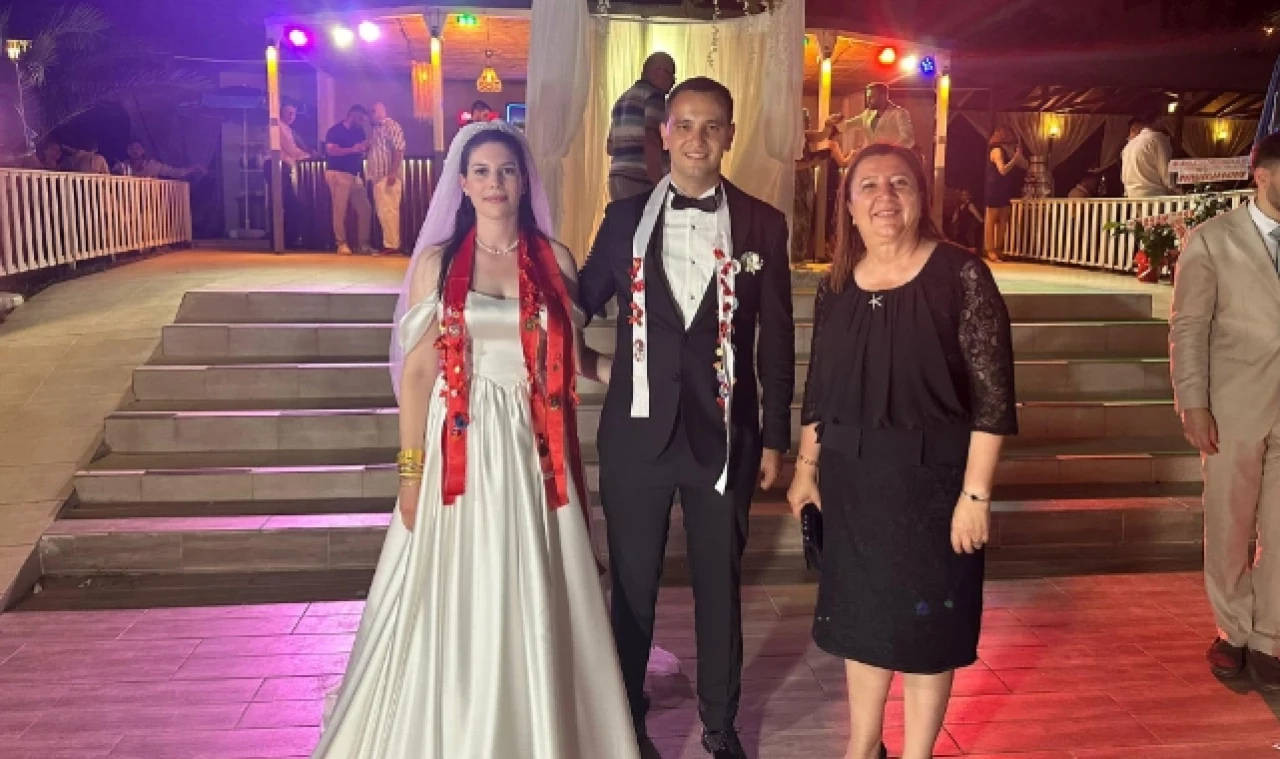 Kaymakam Büyükkaymakcı'nın mutluluğuna ortak oldular