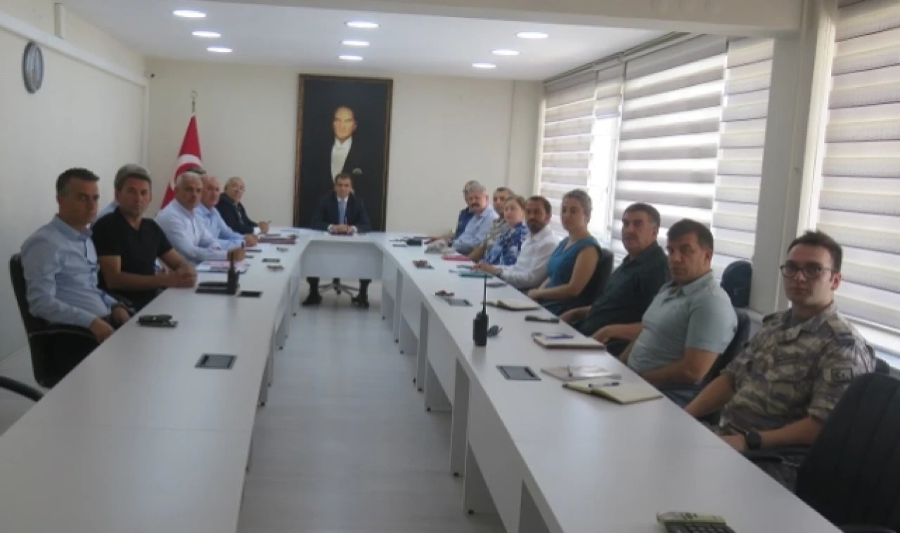 Merzifon'da 15 Temmuz Demokrasi ve Milli Birlik Günü Toplantısı Yapıldı