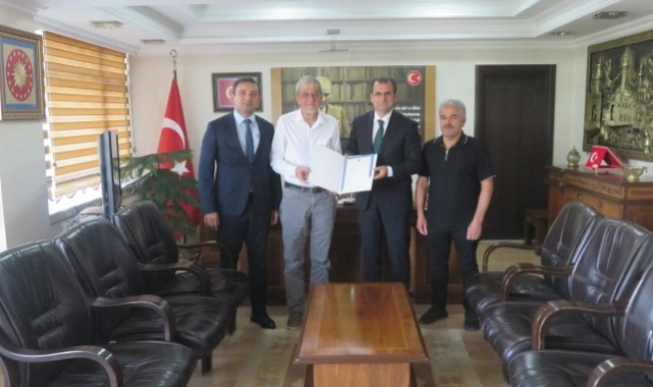 Merzifon OSB’de Bir Firmaya Daha Tapusu Verildi
