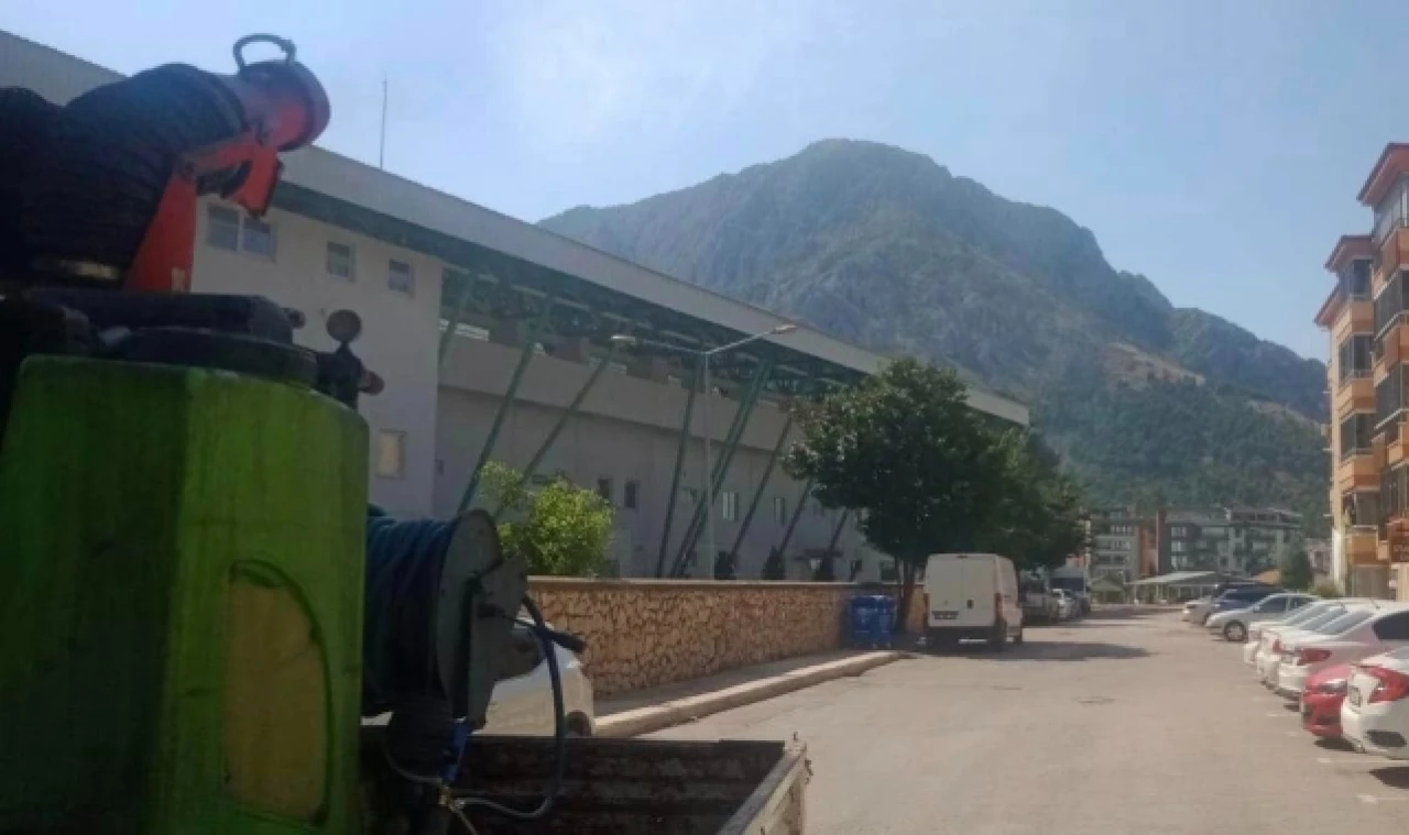 Amasya Belediyesi Haşereyle Mücadeleyi Sürdürüyor