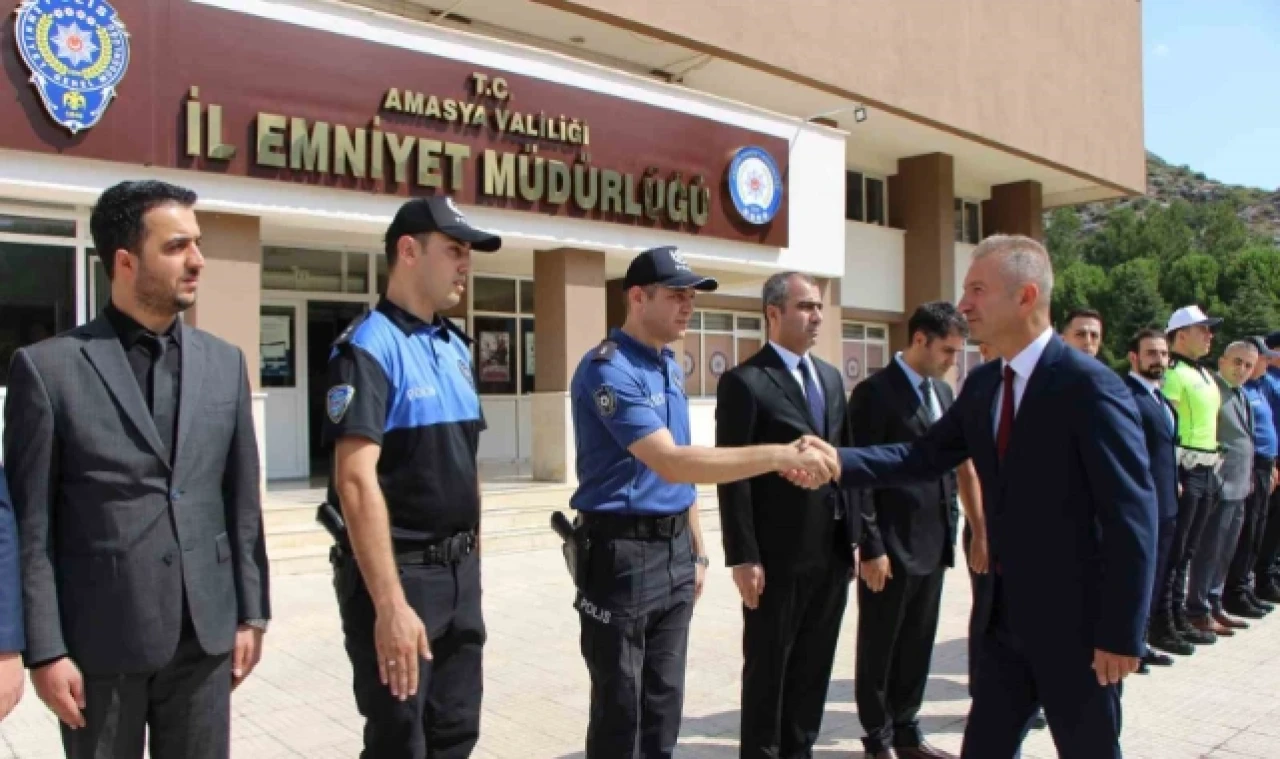 Amasya’nın yeni emniyet müdürü Ayhan Saraç göreve başladı