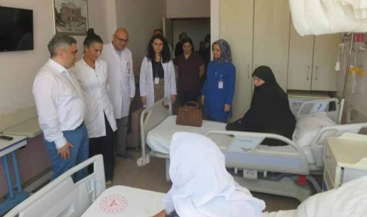 Başhekim Köroğlu'ndan bilgiler aldı