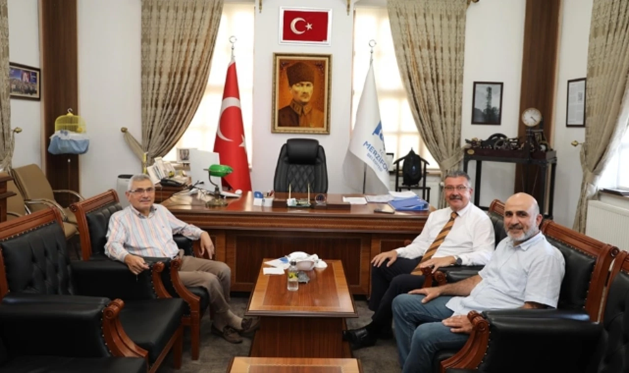 Başkan Kargı Gülle'yi Misafir Etti