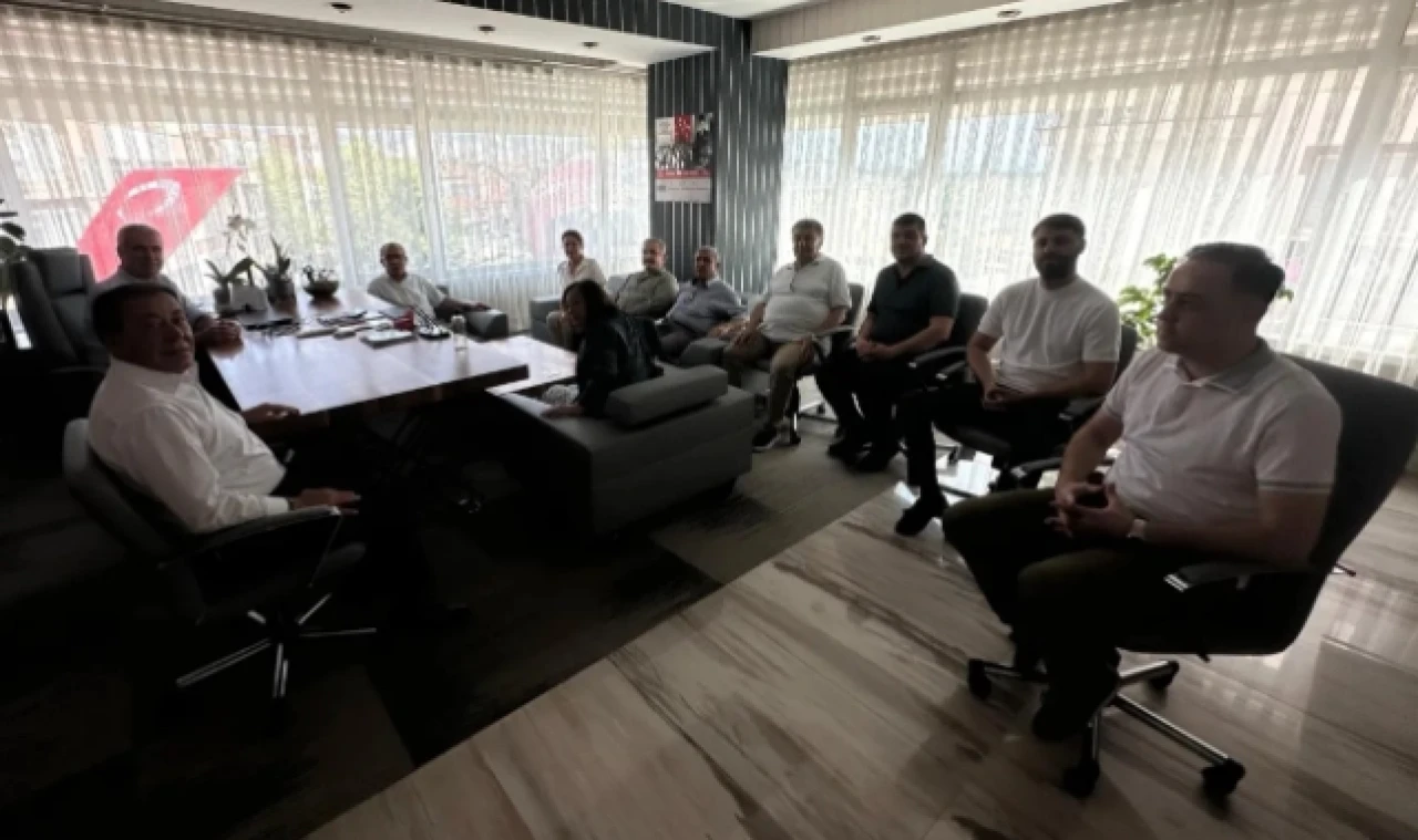 CHP İlçe Teşkilatı’ndan TSO Yönetimine Ziyaret